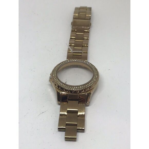 Michael Kors MK Watch Band Bracelet Links Case Woman’s Parts Used 20mm Z382 - Picture 1 of 4